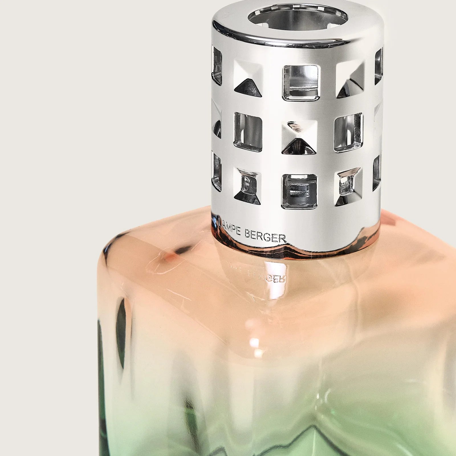 Coffret lampe Berger Glaçon Pêche/Verte - Maison Berger Paris - Coffret Lampe Berger - - La Guilde Culinaire