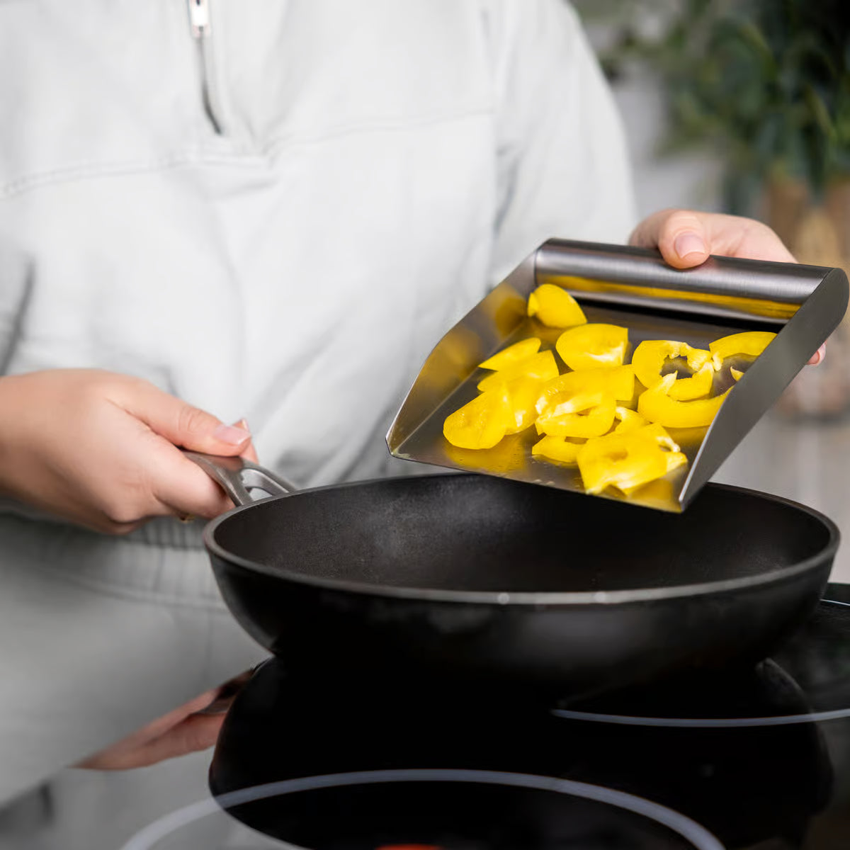 Pelle de cuisine en acier inoxydable - Fox Run - Pelle à nourriture - - La Guilde Culinaire