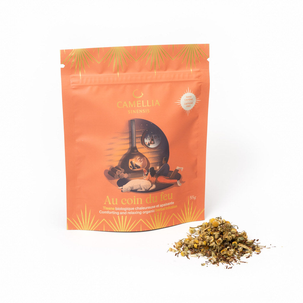 Au Coin du Feu biologique (sac de 55g) - Camellia Sinensis - Thé et infusion - - La Guilde Culinaire