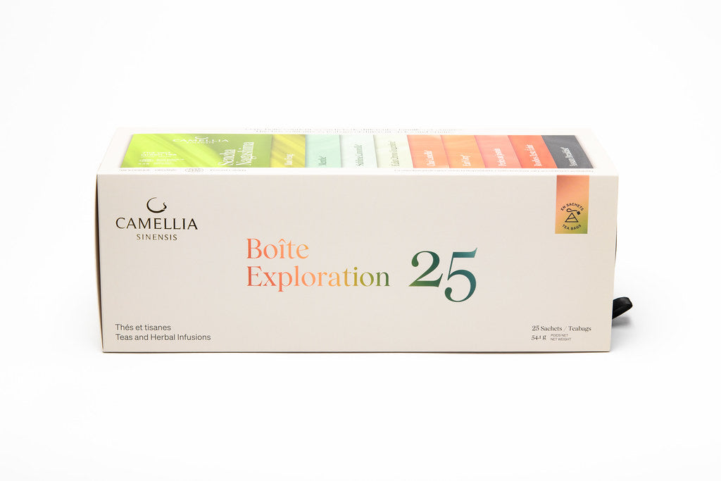 Boîte Exploration 25 - Camellia Sinensis - Thé et infusion - - La Guilde Culinaire