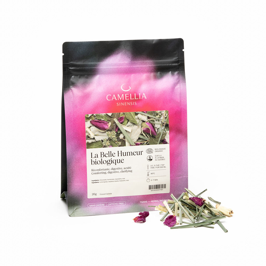 La Belle Humeur biologique (sac de 20g) - Camellia Sinensis - Thé et infusion - - La Guilde Culinaire