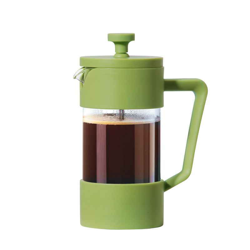 BREW Cafetière à piston 3 tasses * Vert - OGGI - Cafetière à piston - 5506590GR - La Guilde Culinaire