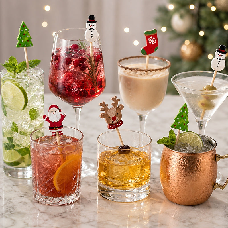 Pics à cocktail festifs — image 2