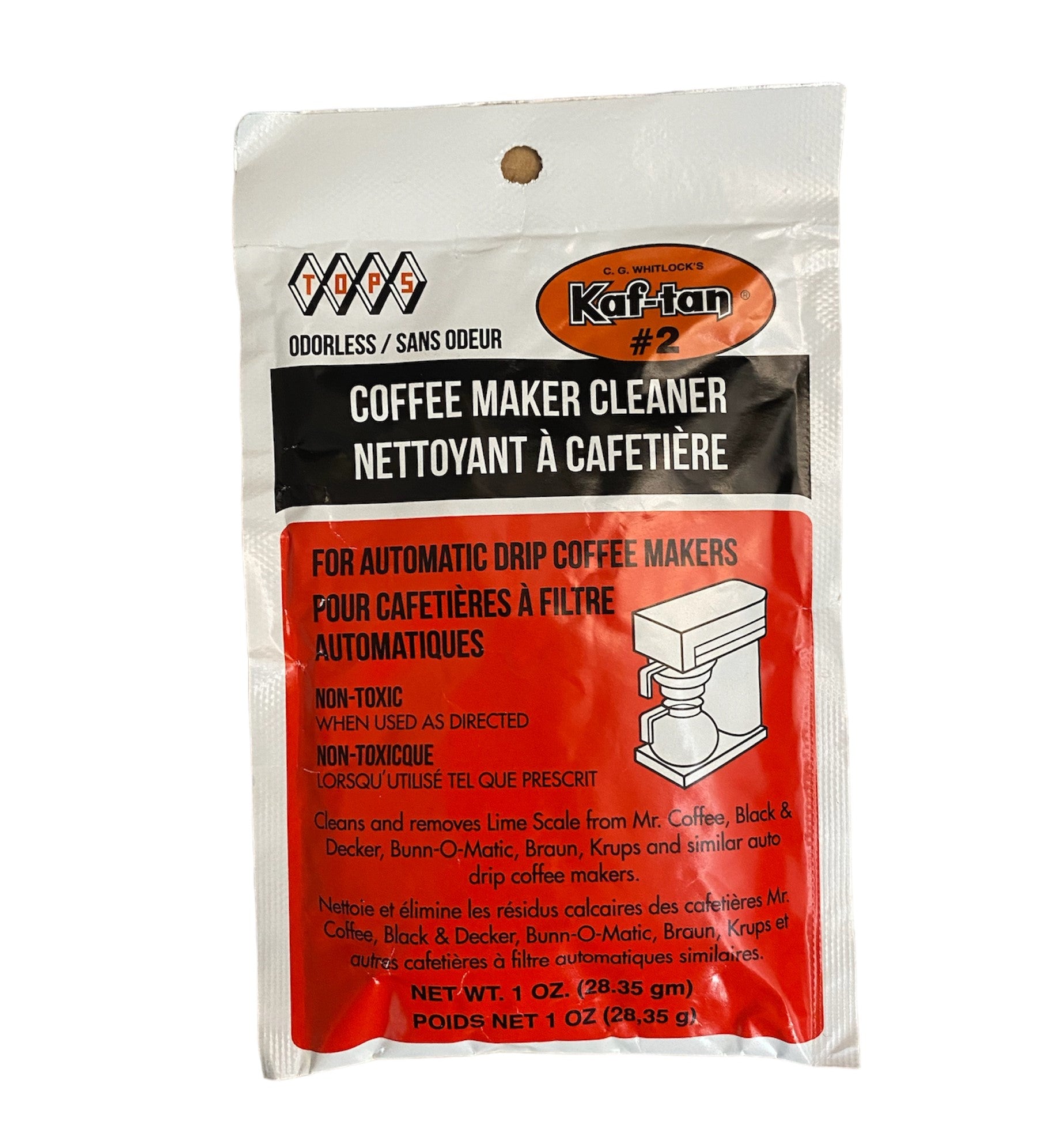 Coffee maker cleaner - Bar Keepers Friend