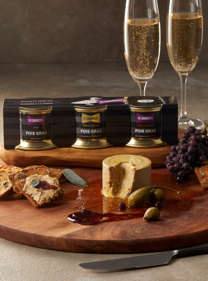 COFFRET la trilogie de foie gras - Les Canardises - Pâté - - La Guilde Culinaire