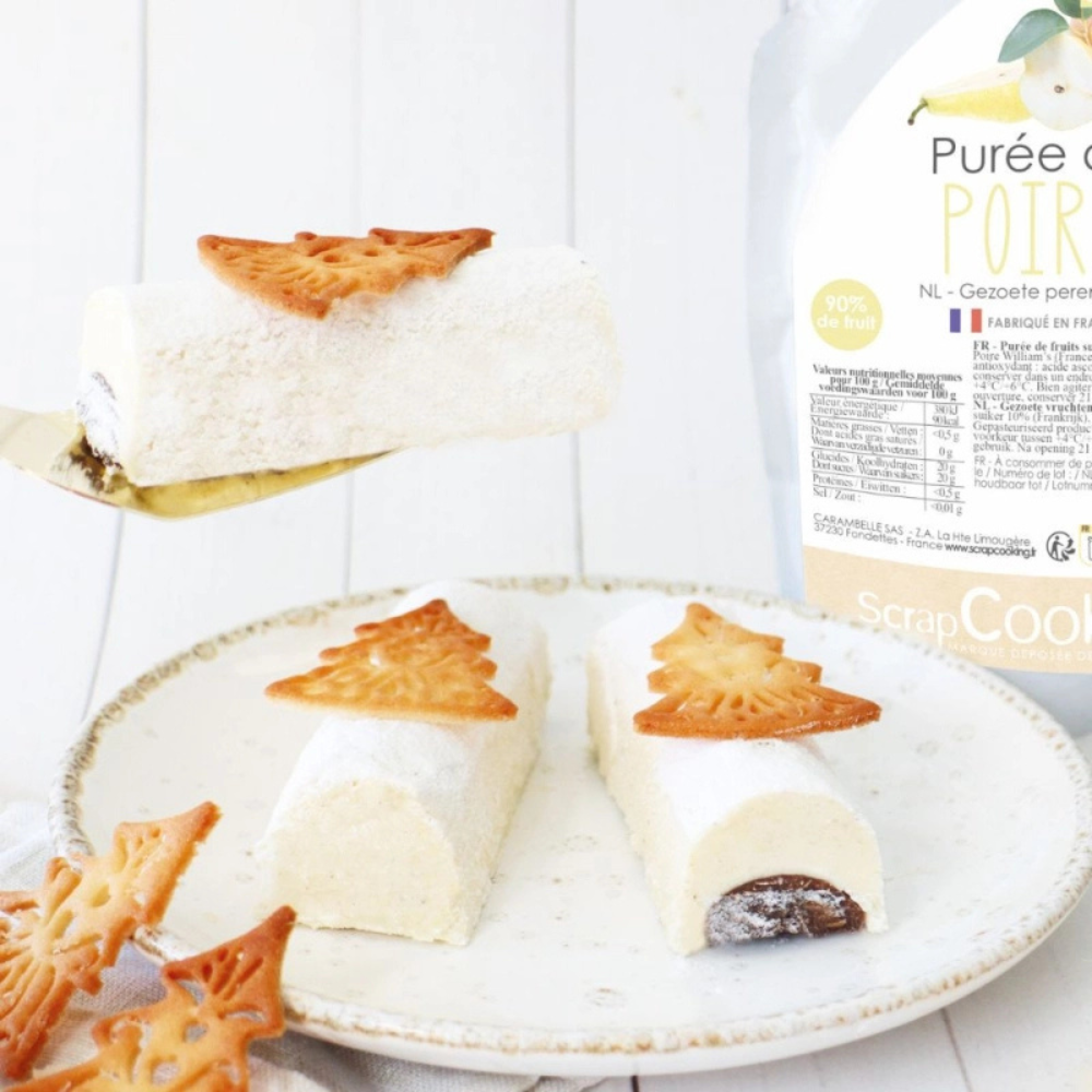 2 moules à insert pour bûche - Scrapcooking - Moule à bûche - - La Guilde Culinaire