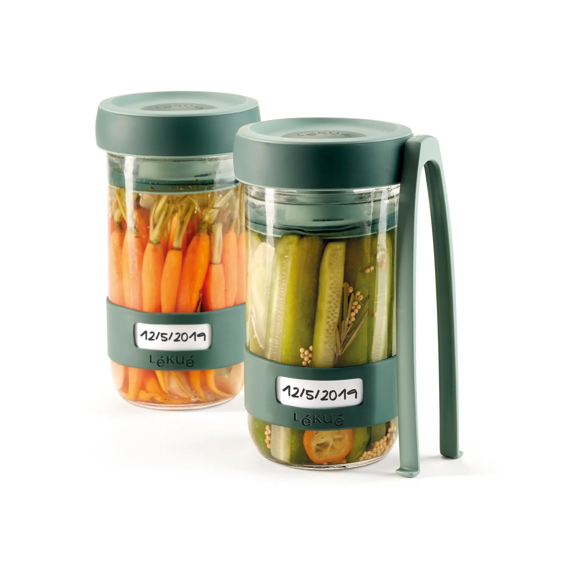 Kit Pickles - Lékué - Pots de fermentation et saloirs - - La Guilde Culinaire