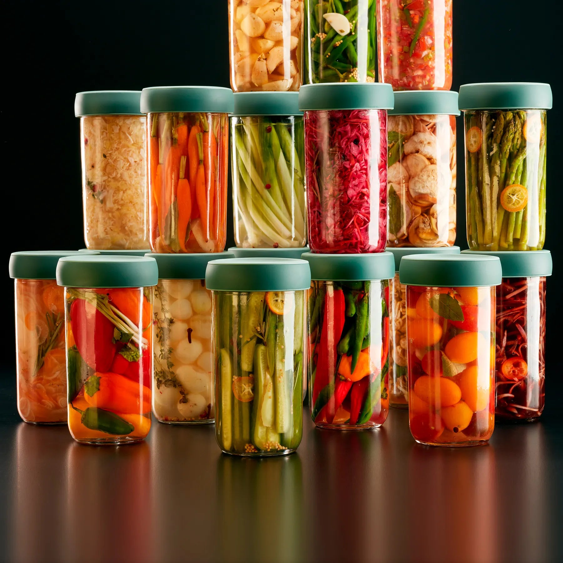 Kit Pickles - Lékué - Pots de fermentation et saloirs - - La Guilde Culinaire