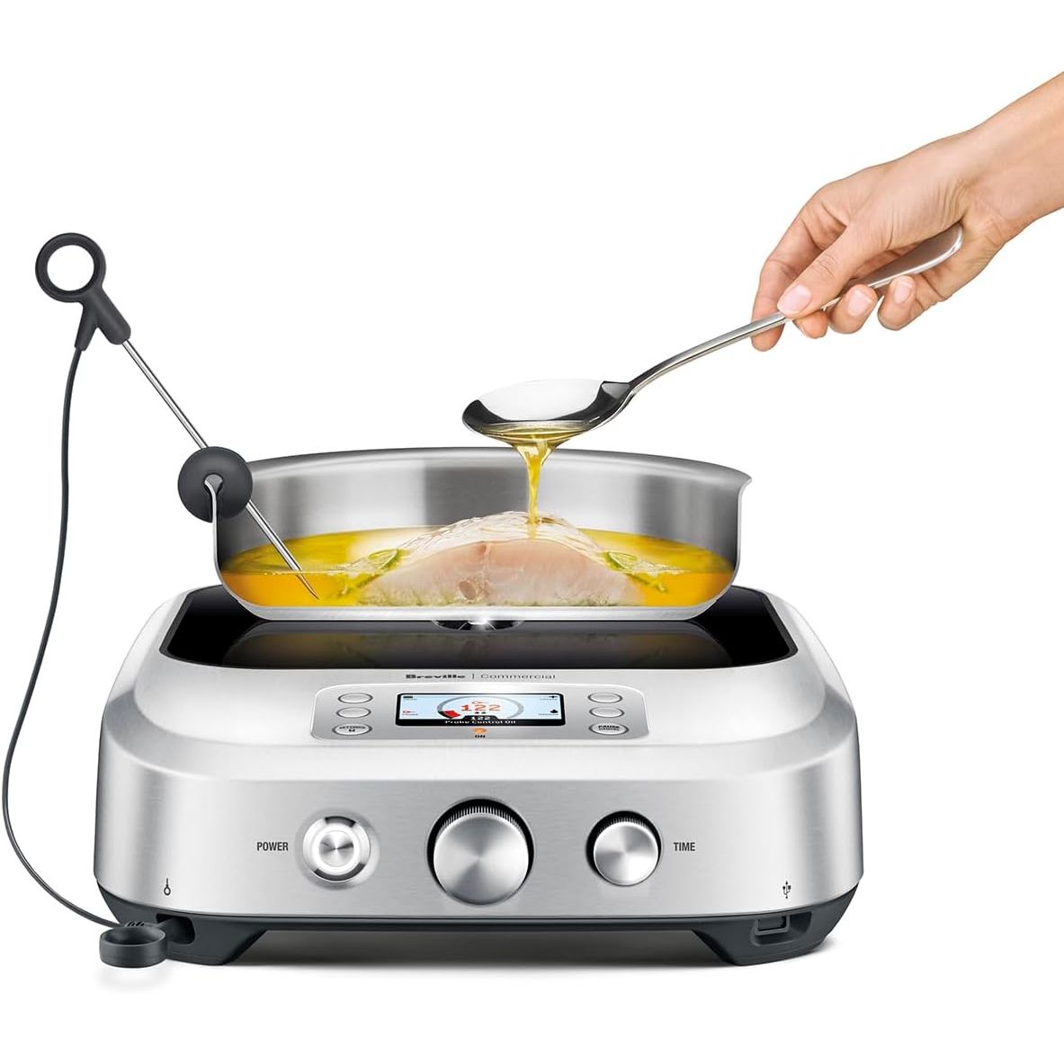 Plaque de cuisson à induction The Control Freak avec NEMA 5-15P - Breville - Plaque de cuisson - - La Guilde Culinaire