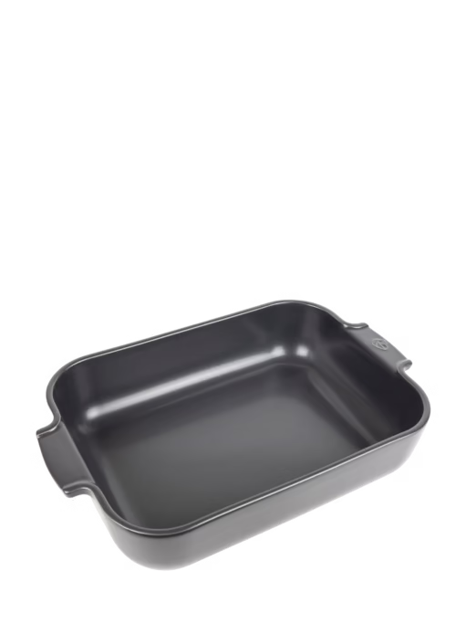 APPOLIA - Plat four céramique rectangle 36 cm - 14.25 po Ardoise - Peugeot - Plat pour four - 61227 - La Guilde Culinaire