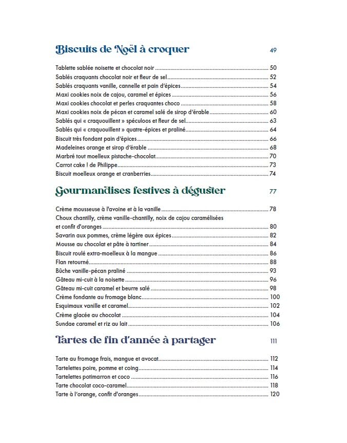 Le Noël gourmand de Philippe Conticini - Albin Michel Ed. - Livre de pâtisserie - - La Guilde Culinaire