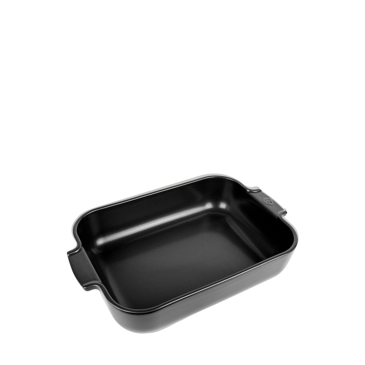 APPOLIA - Plat four en céramique rectangle noir satin 36 cm - 14.25" ! - Peugeot - Plat pour four - - La Guilde Culinaire