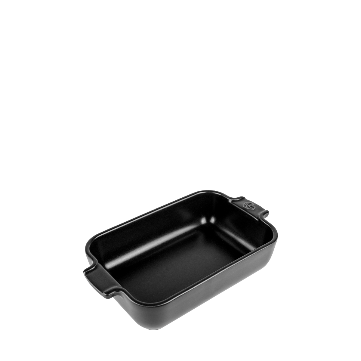 APPOLIA - Plat four en céramique rectangle Noir Satin 22 cm ! - Peugeot - Plat pour four - - La Guilde Culinaire