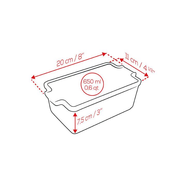 Terrine en céramique, noire - 600 à 700 g - 20cm-8" - les bords ne sont pas droits - Peugeot - Terrine - - La Guilde Culinaire