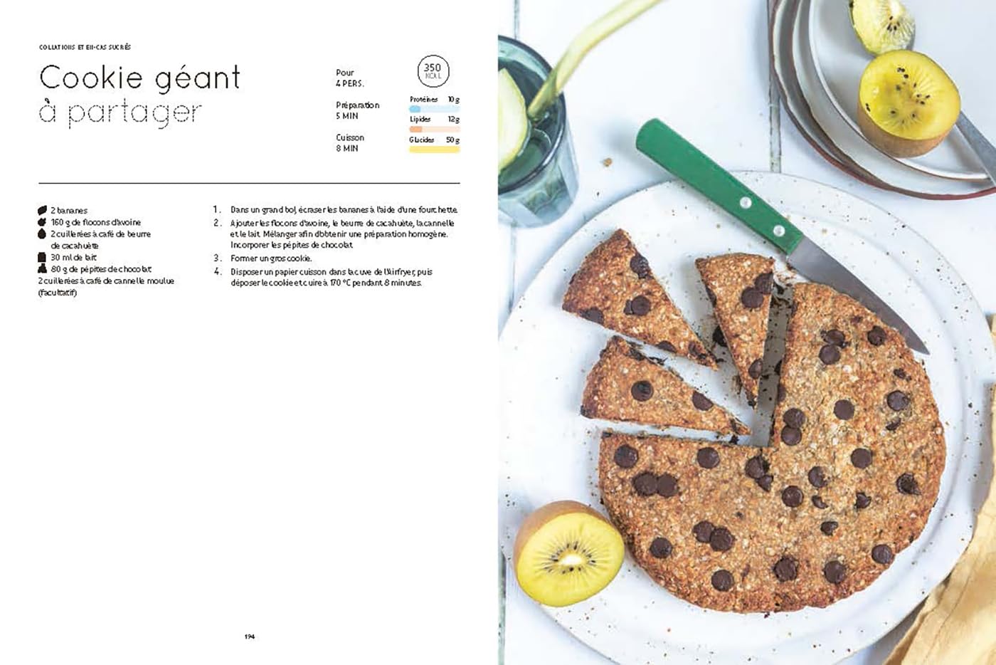 AIRFRYER - Spécial rééquilibrage alimentaire - Marabout - Livre de cuisine - - La Guilde Culinaire