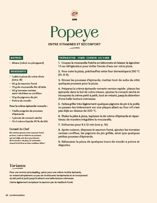 Pizza Gabriel - Albin Michel Ed. - Livre de cuisine - - La Guilde Culinaire