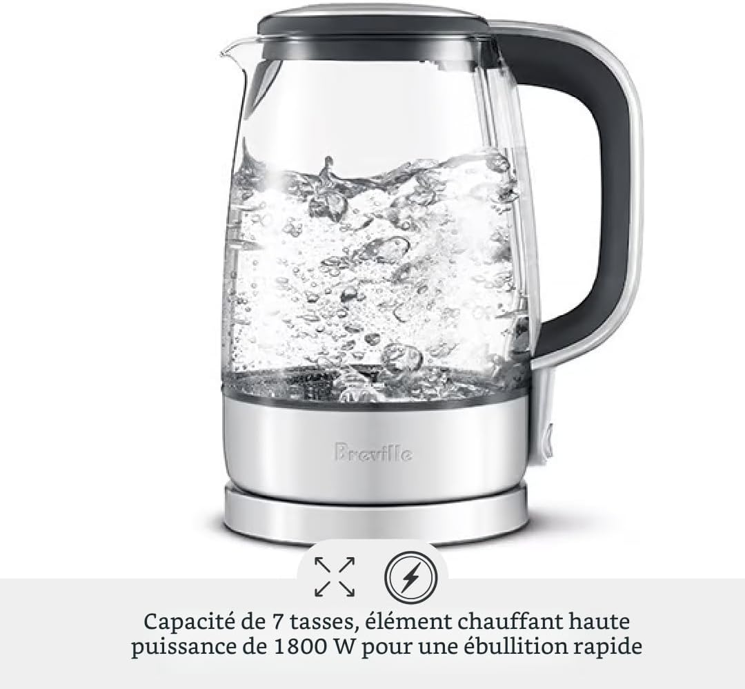 Bouilloire The Crystal Clear - Breville - Bouilloire - - La Guilde Culinaire