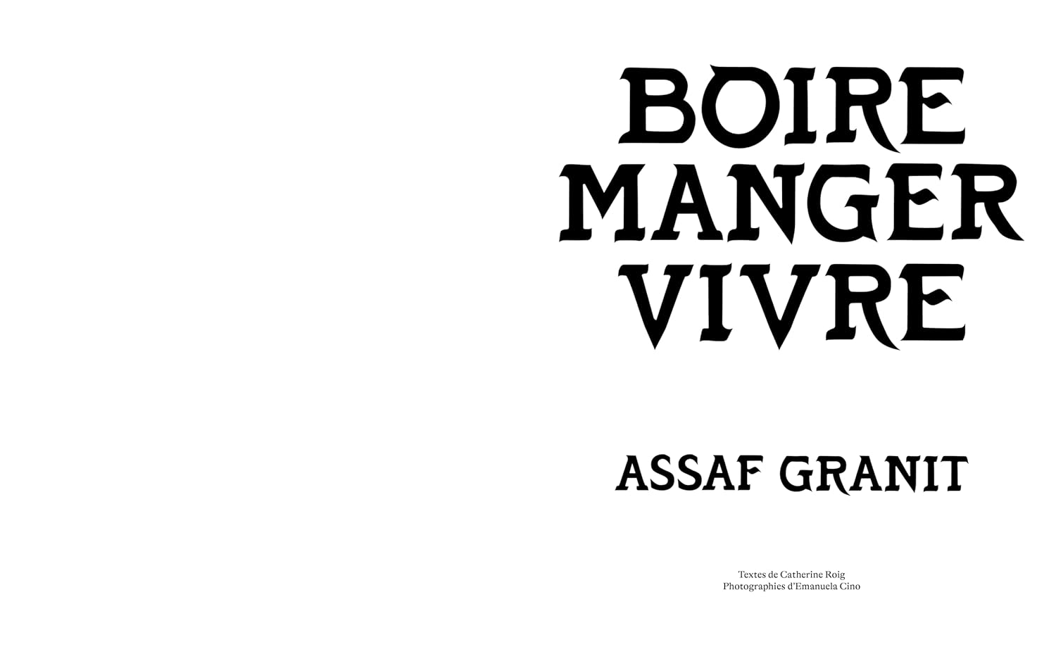 Boire. Manger. Vivre. : 100 recettes venues d'Israël - Hachette Ed. - Livre de cuisine - - La Guilde Culinaire