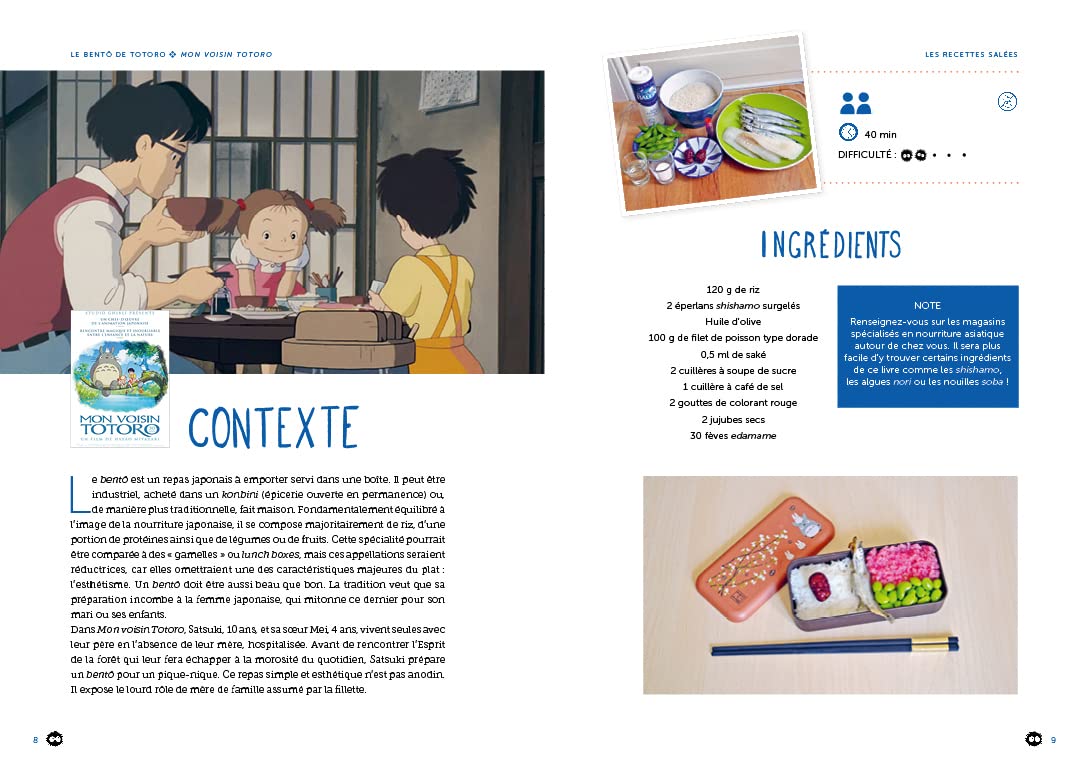 Les Recettes des films du studio Ghibli : coffret tablier - Ynnis Ed. - Livre de cuisine - - La Guilde Culinaire