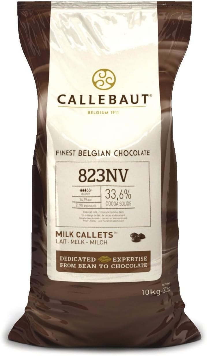 Chocolat au lait 823NV 10 kg - Callebaut - Chocolat au lait - 823NV-595 - F - La Guilde Culinaire