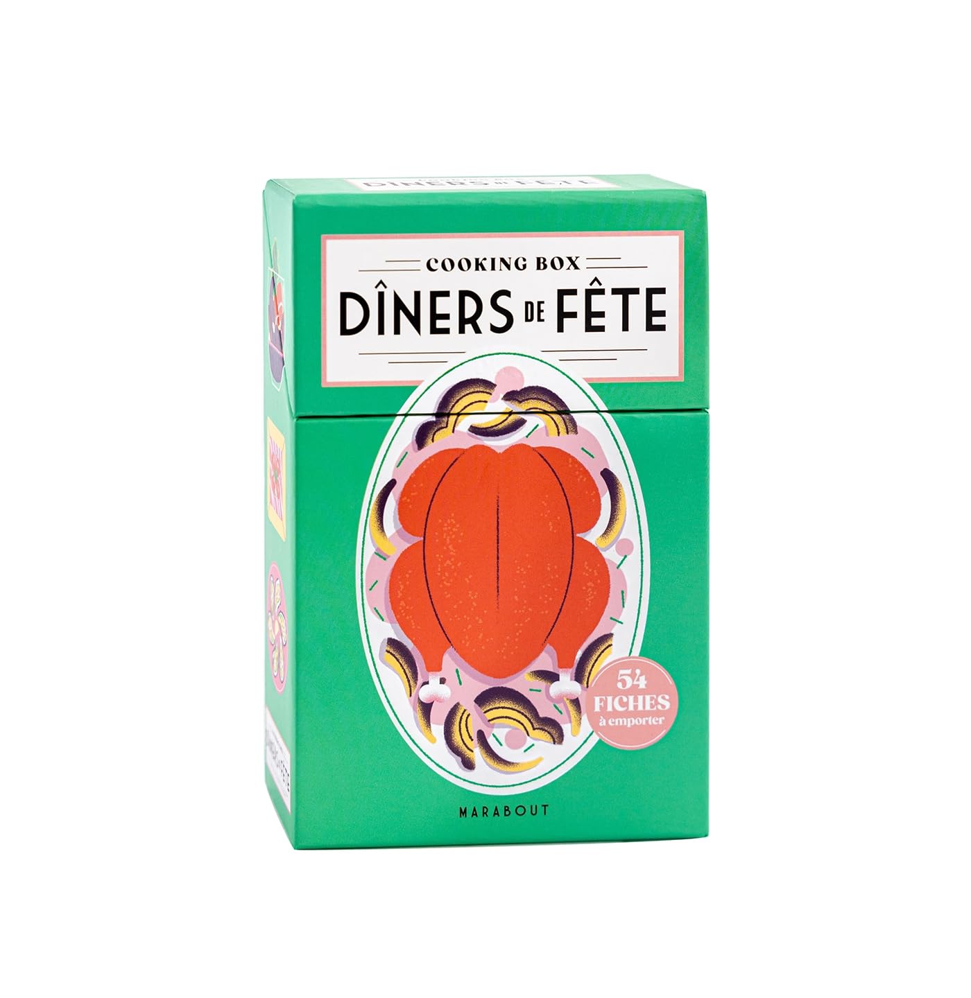 Cooking box - Dîners de fête - Marabout - Livre de cuisine - - La Guilde Culinaire