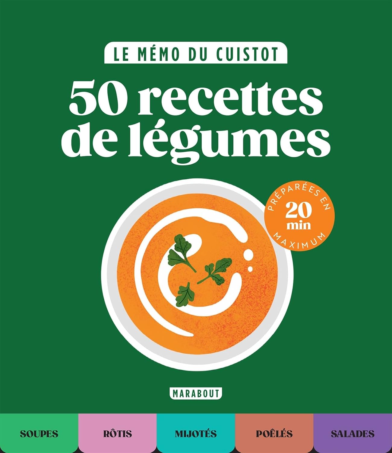 Le mémo du cuistot - Légumes - Marabout - Livre de cuisine - - La Guilde Culinaire