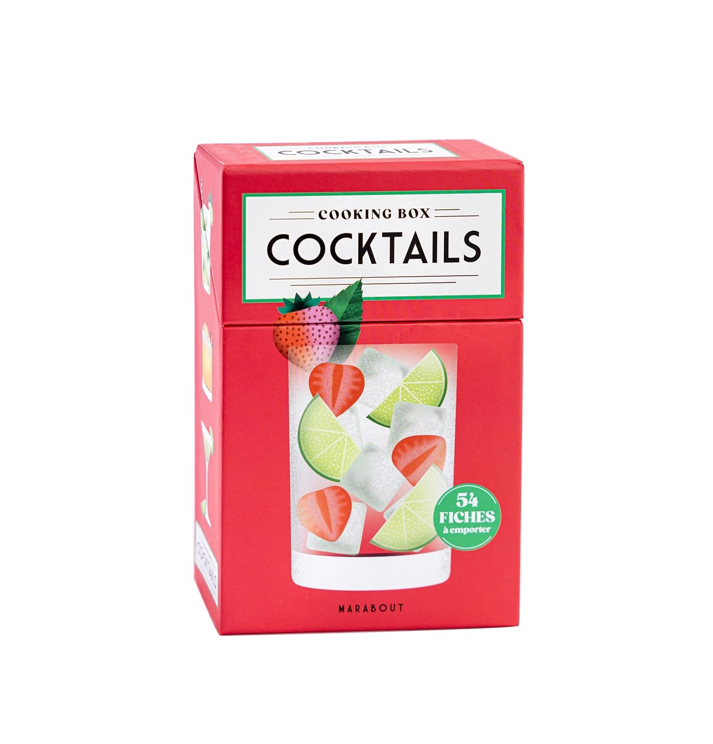 Cooking box - Cocktails - Marabout - Livre d'alcool et boisson - - La Guilde Culinaire