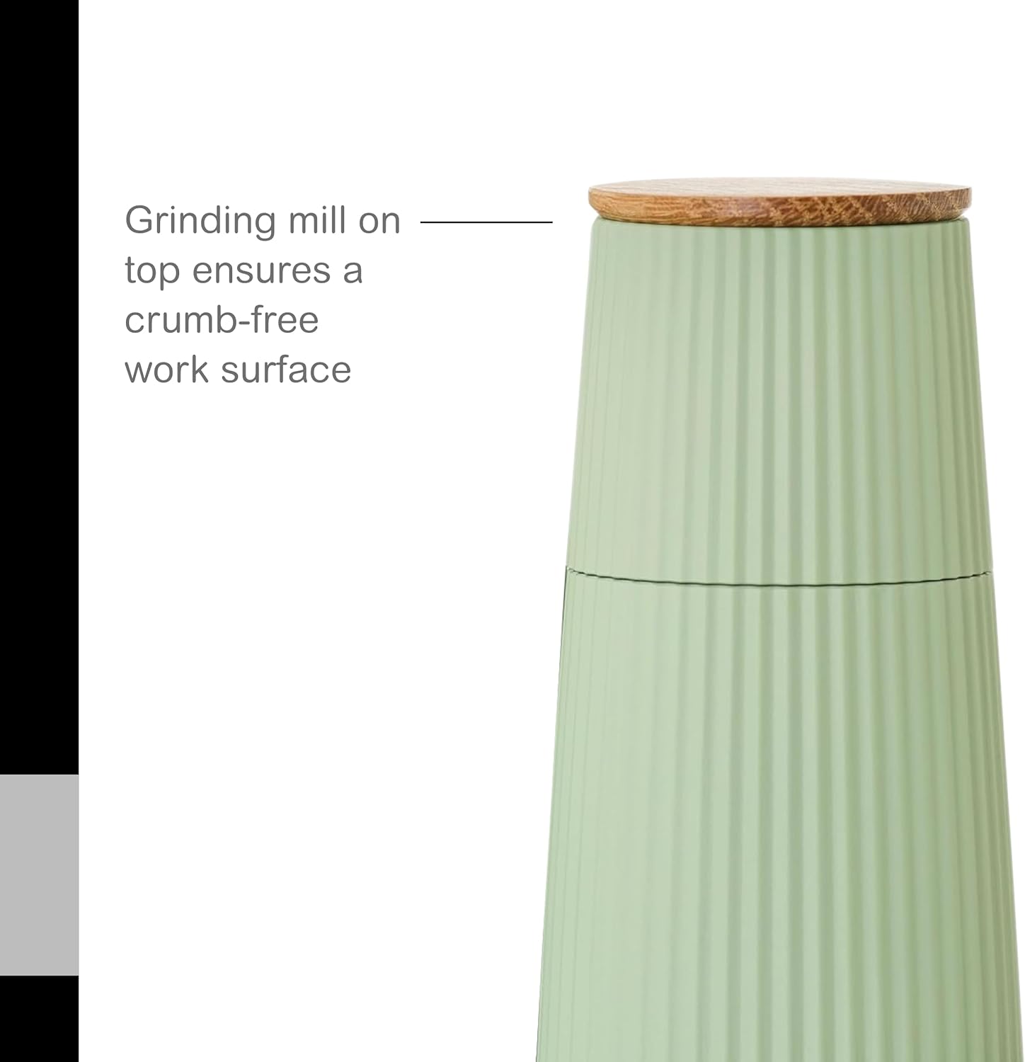 Ensemble de moulins à poivre et à sel, vert et vert clair - AdHoc - Moulin à grains - - La Guilde Culinaire