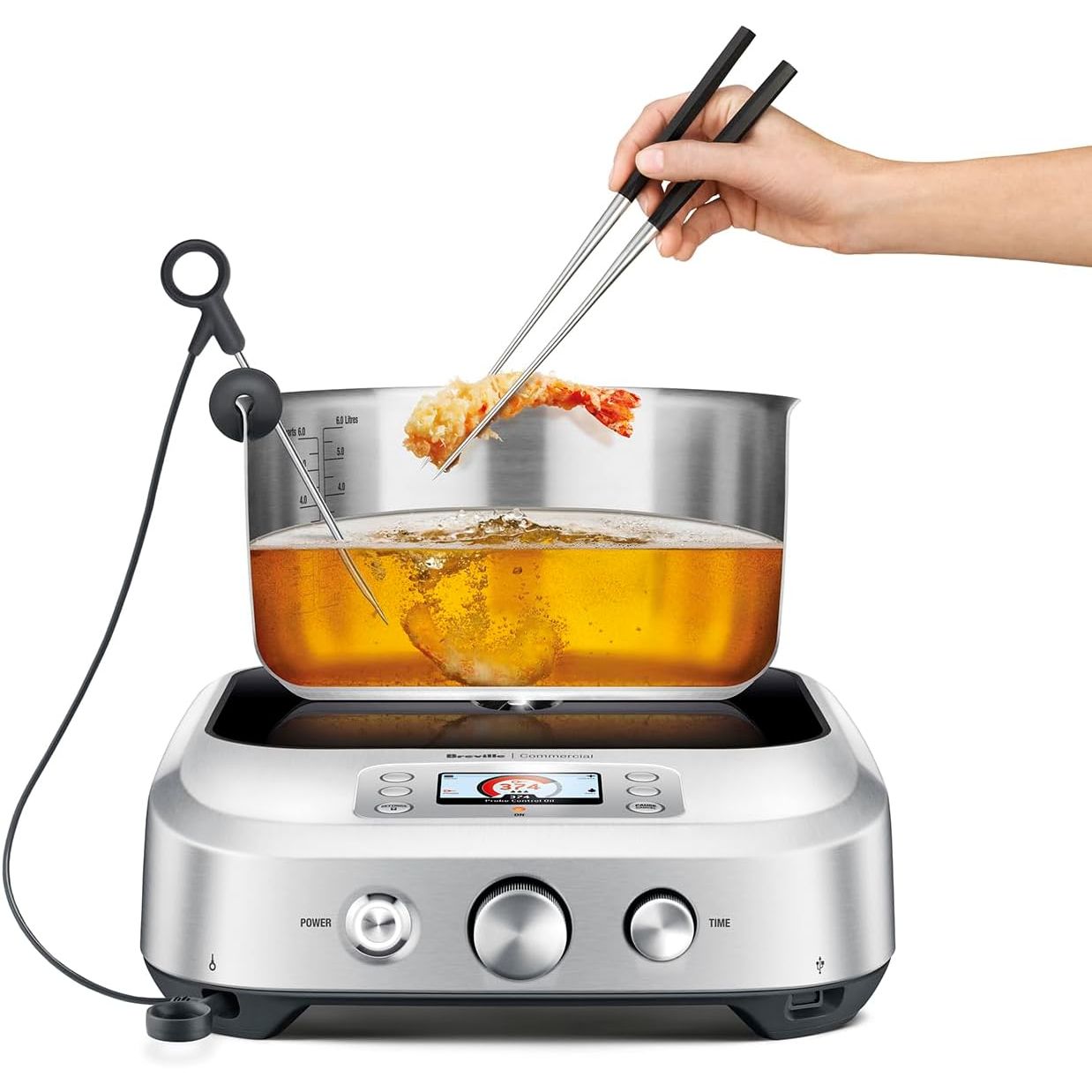 Plaque de cuisson à induction The Control Freak avec NEMA 5-15P - Breville - Plaque de cuisson - - La Guilde Culinaire