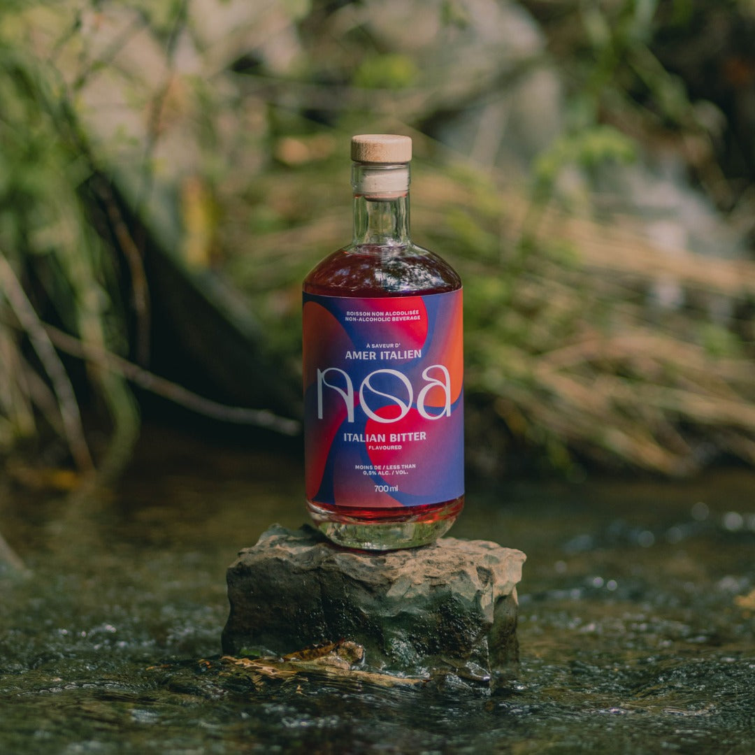 Amer italien sans alcool - 700ml - Monsieur Cocktail - Spiritueux sans alcool - - La Guilde Culinaire