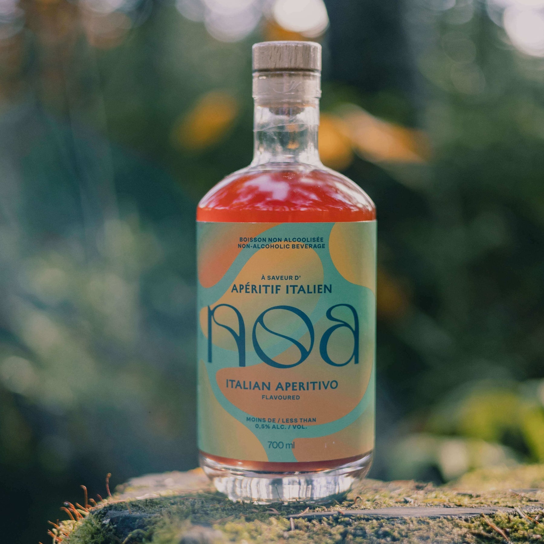 Apéritif italien sans Alcool - 700ml - Monsieur Cocktail - Cocktail sans alcool - - La Guilde Culinaire