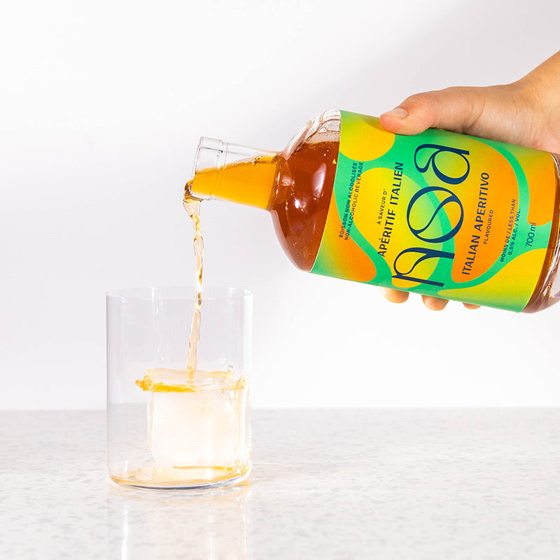 Apéritif italien sans Alcool - 700ml - Monsieur Cocktail - Cocktail sans alcool - - La Guilde Culinaire