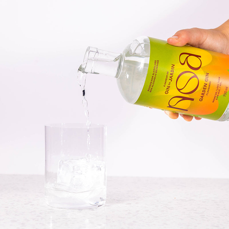 Gin du jardin sans Alcool - 700ml - Monsieur Cocktail - Spiritueux sans alcool - - La Guilde Culinaire