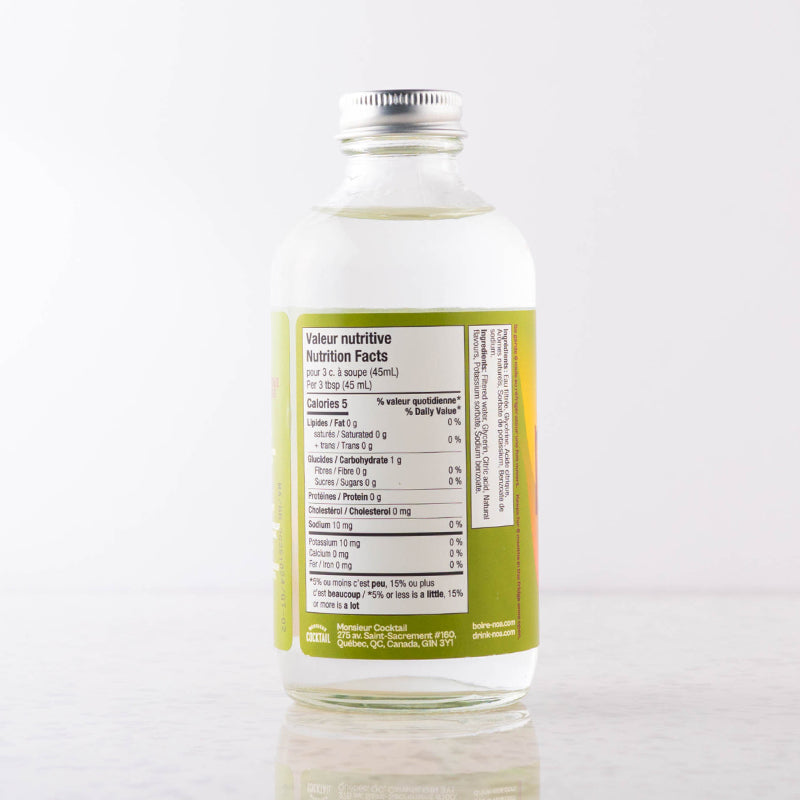 Gin du jardin sans Alcool - 700ml - Monsieur Cocktail - Spiritueux sans alcool - - La Guilde Culinaire