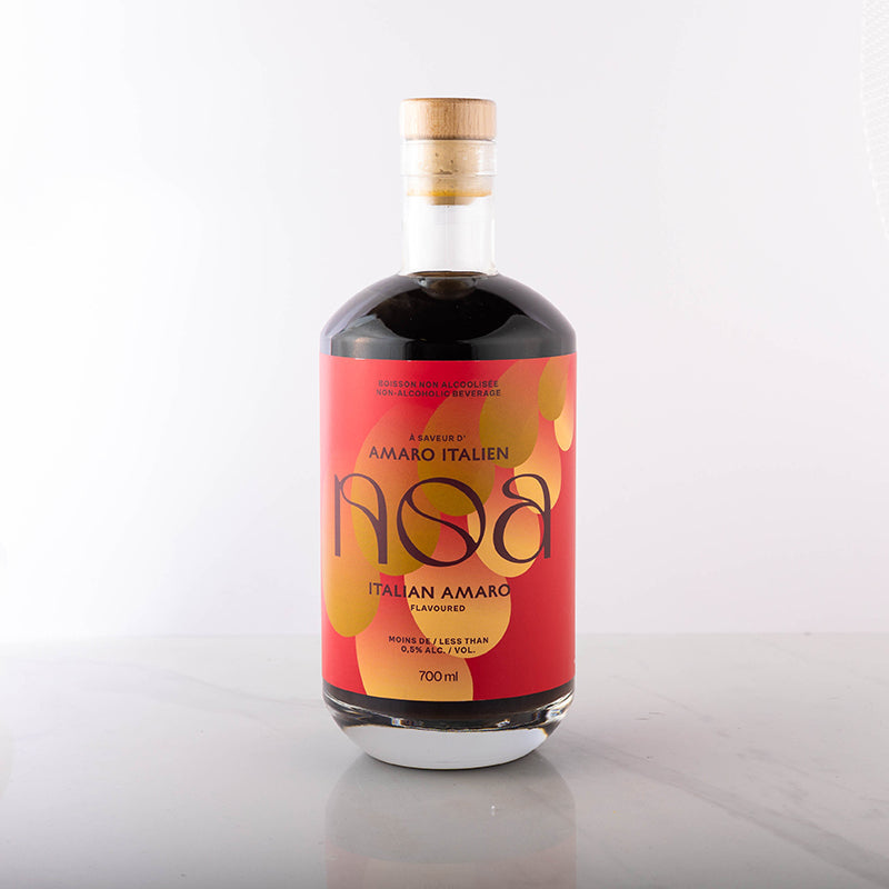 Amaro italien sans alcool - 700ml - Monsieur Cocktail - Spiritueux sans alcool - - La Guilde Culinaire
