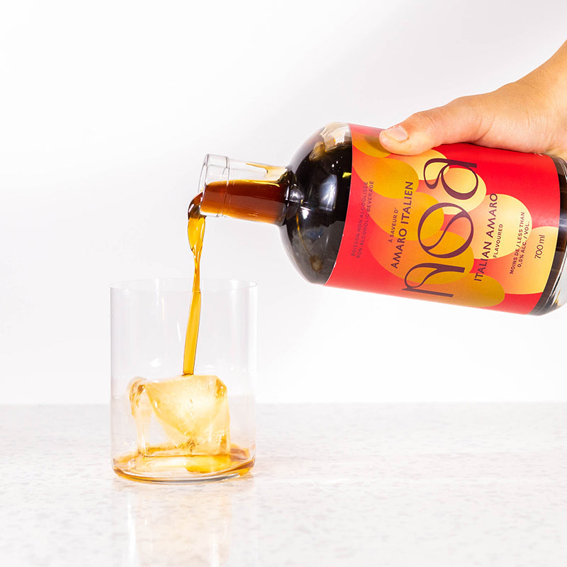 Amaro italien sans alcool - 700ml - Monsieur Cocktail - Spiritueux sans alcool - - La Guilde Culinaire