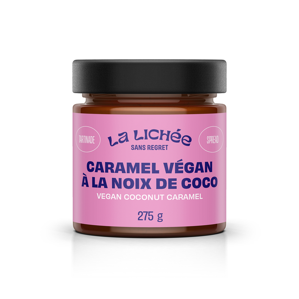 Caramel végan à la noix de coco    - La Lichée - Tartinade - 