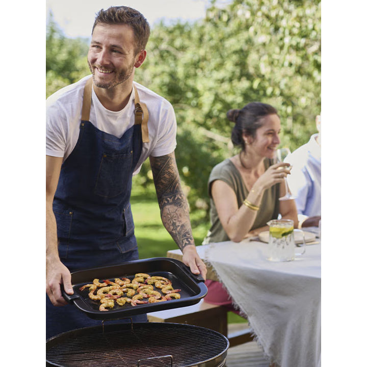 GRILL TO TABLE, Plancha Rectangulaire, 43 cm - Peugeot - Accessoire pour BBQ - - La Guilde Culinaire