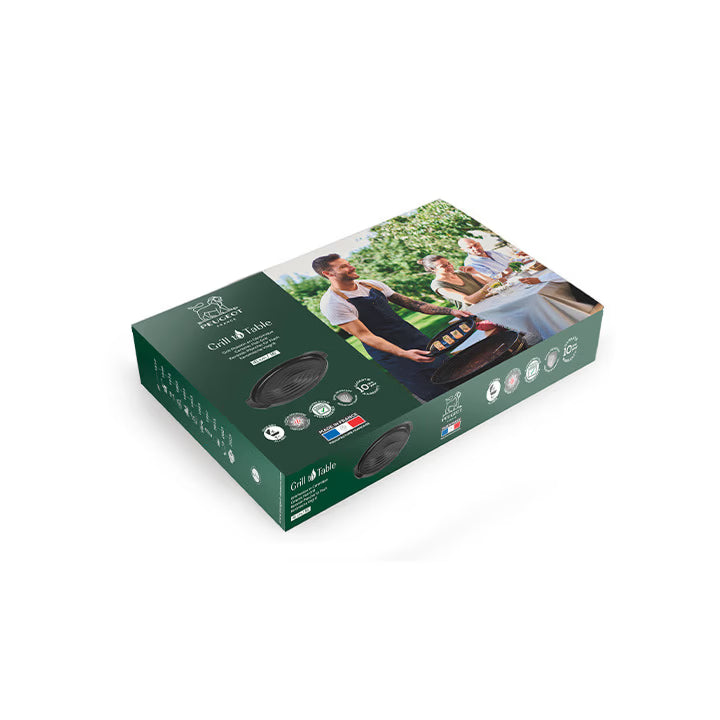GRILL TO TABLE, Plancha Rectangulaire, 43 cm - Peugeot - Accessoire pour BBQ - - La Guilde Culinaire