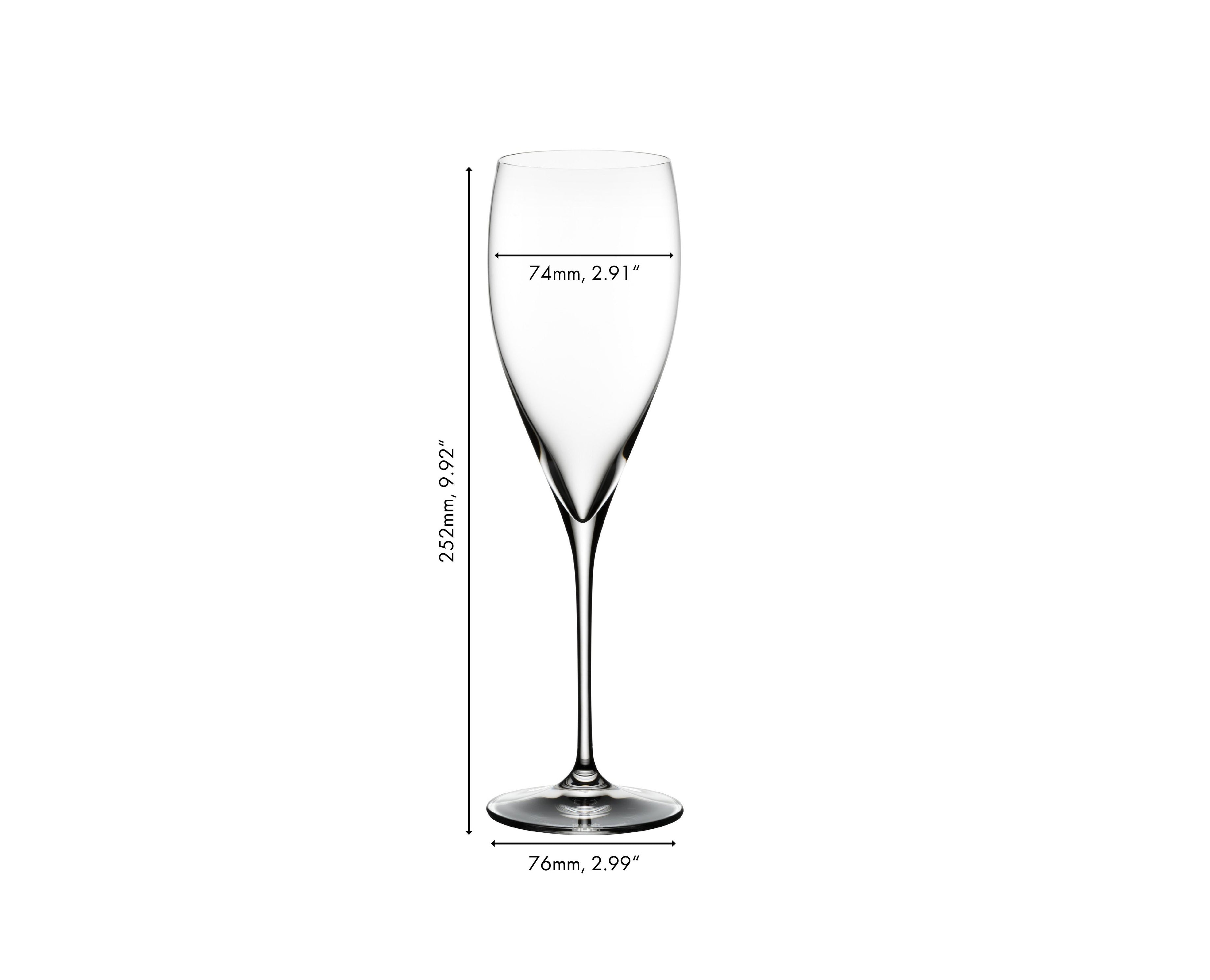 Ensemble de 2 Riedel vinum flûte à champagne vintage    - Riedel - Verre à vin - 