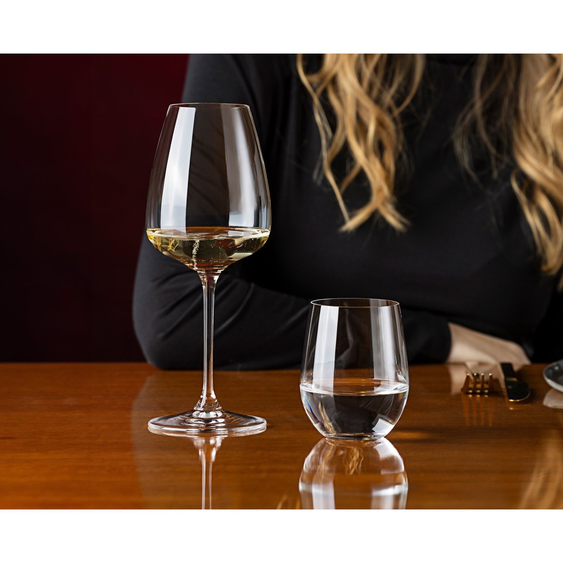 Ensemble de 2 verres Riedel à vin blanc/champagne/spritz - Grape - Riedel - Verre à vin - - La Guilde Culinaire