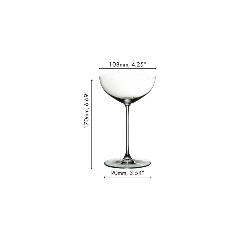Veritas Coupe à Cocktail (Boîte de 2) - Riedel - Verre à cocktail - - La Guilde Culinaire