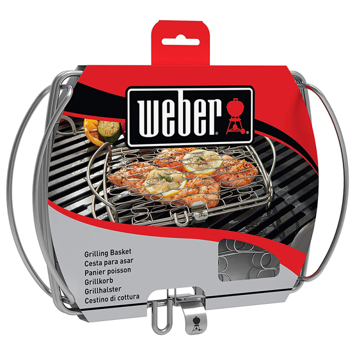 Panier pour grillades - Weber - Tablier cuisine pour BBQ - - La Guilde Culinaire