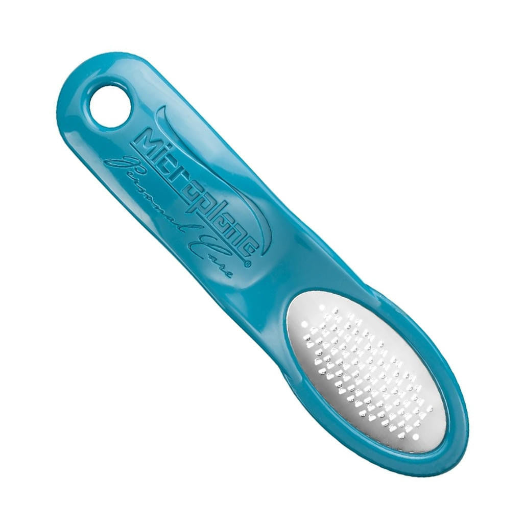 Petite râpe à pied pour pédicure Bleu - Microplane - Soin de la peau - 7391-B - La Guilde Culinaire