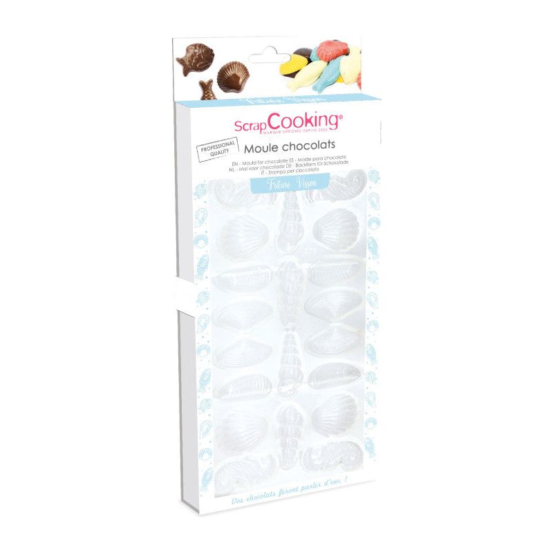 Moule rigide chocolat friture - Scrapcooking - Moule chocolat - - La Guilde Culinaire