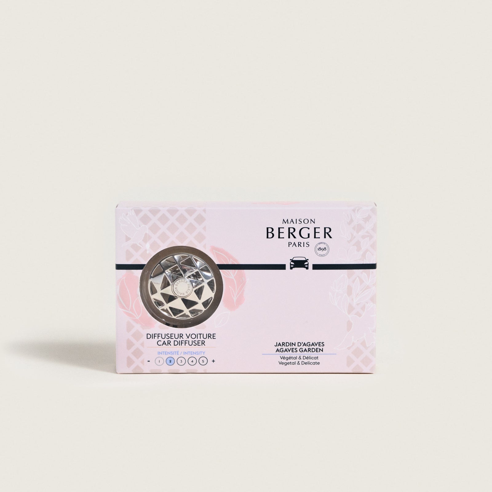 Diffuseur voiture Joy Jardin d'Agaves - Maison Berger Paris - Diffuseur de voiture - - La Guilde Culinaire