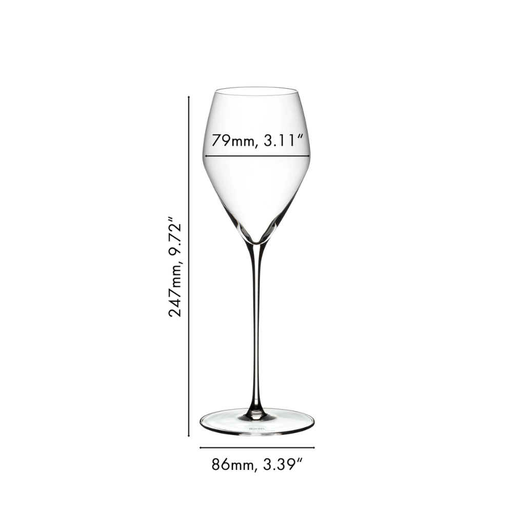 RIEDEL Veloce Verre à vin de champagne - Riedel - Verre à champagne - - La Guilde Culinaire