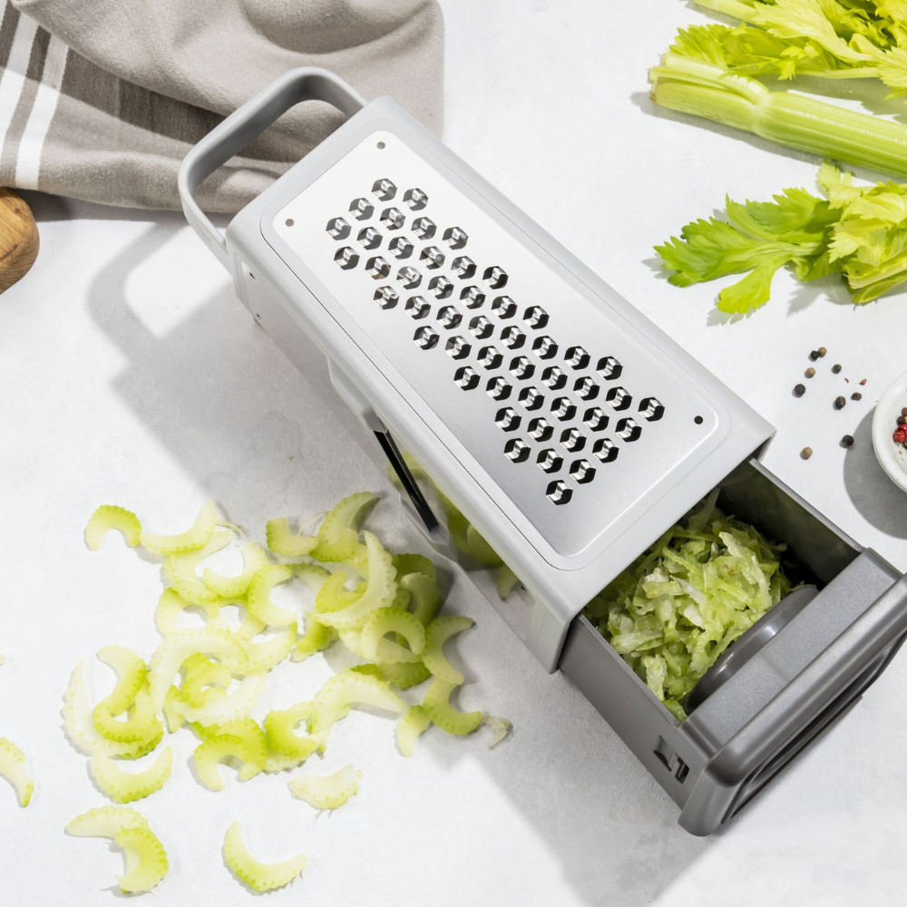 Râpe 4 faces, Gris - Z-CUT - Zwilling - Râpe et zesteur - - La Guilde Culinaire