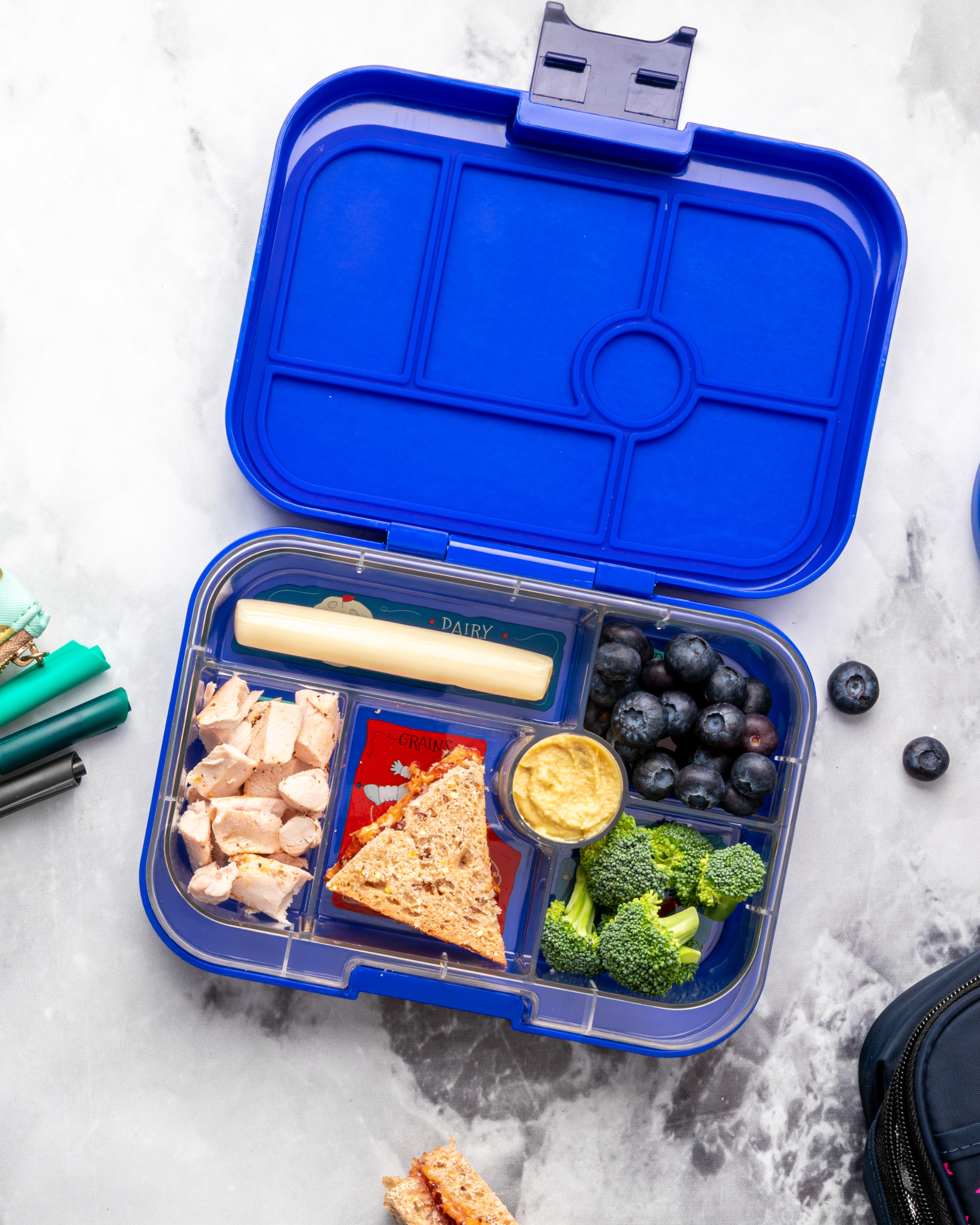 Yumbox Original - Boîte à Lunch Bento Étanche pour Enfants - Yumbox - Boîte à repas - - La Guilde Culinaire