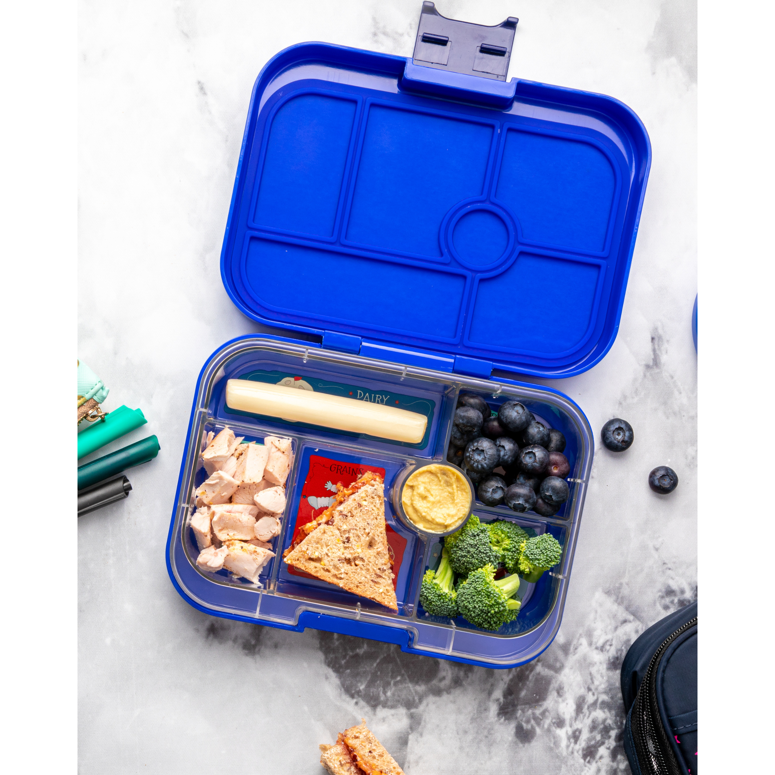 Yumbox Original - Boîte à Lunch Bento Étanche pour Enfants - Yumbox - Boîte à repas - - La Guilde Culinaire